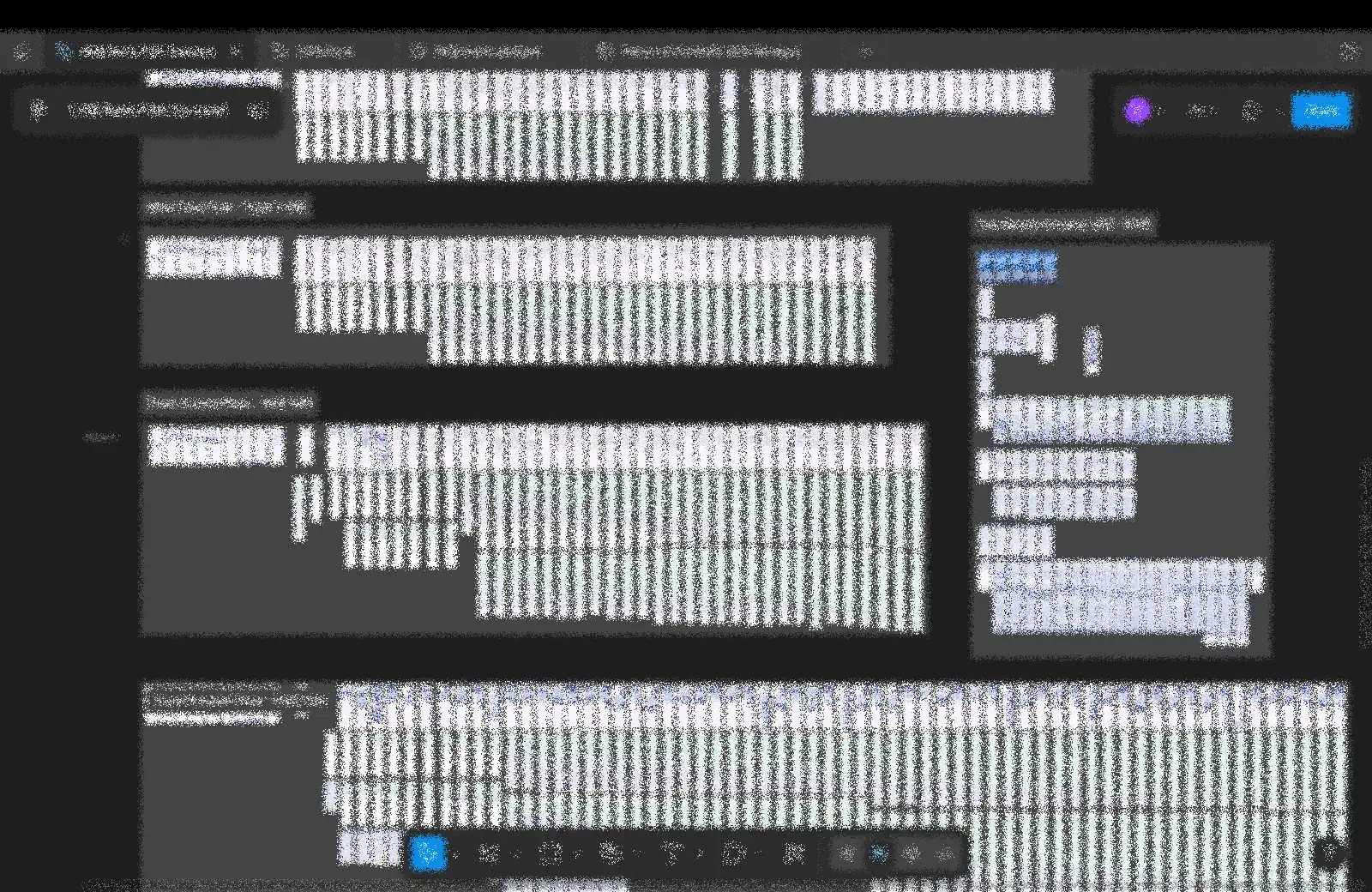 The DCB Bank POC Figma canvas with the full set of designed screens and flows